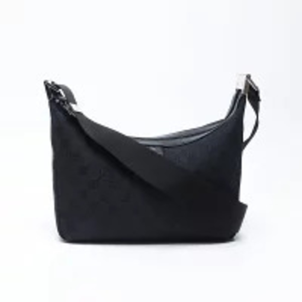 Gucci GG Bag Canvas Shoulder Black